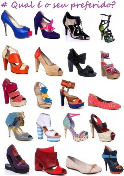 Vote no seu sapato favorito do concurso da Carmen Steffens! Concurso de estilismo Carmen Steffens