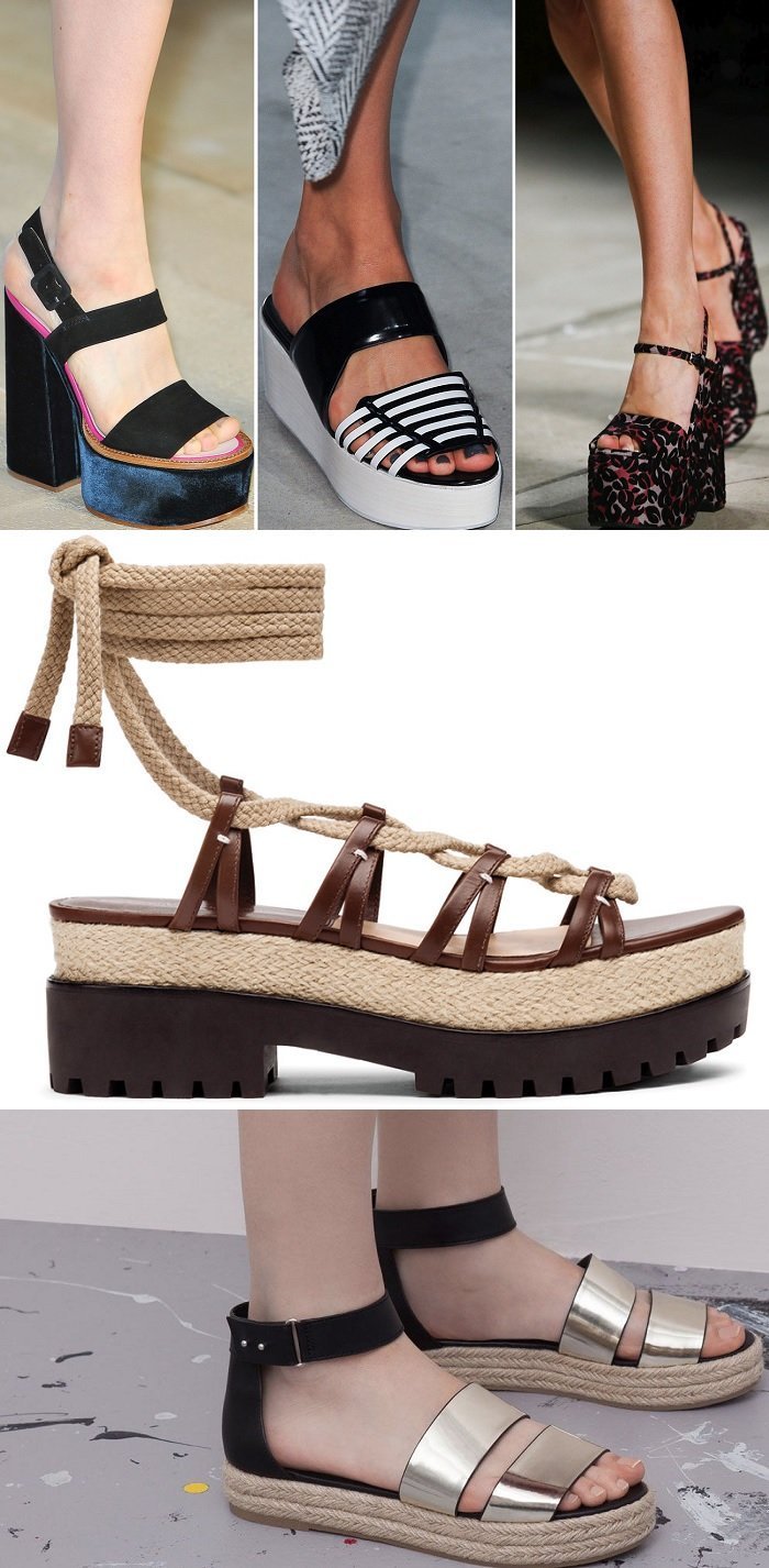 Moda verão 2016 - plataformas Tendência plataforma