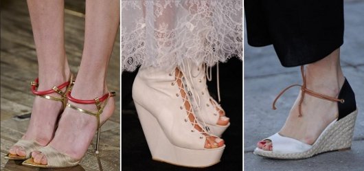 Tendências da Moda primavera verão 2012: sapatos