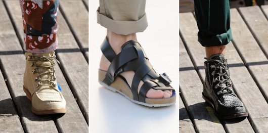 Homens: sapatos da SPFW