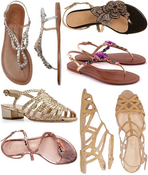 Moda verão 2013: rasteirinhas da Luiza Barcelos