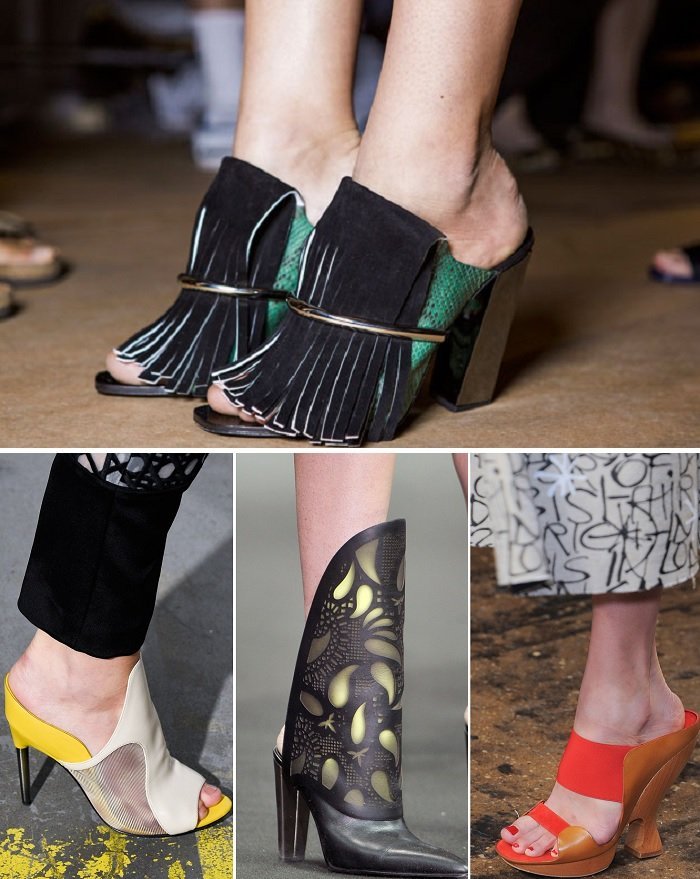 Moda verão 2016 - sapato mule Tendências 2016 - mule