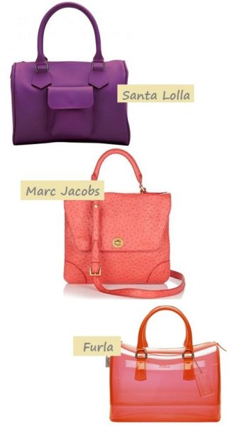 Bolsa de borracha Santa Lolla, Marc Jacobs, Furla