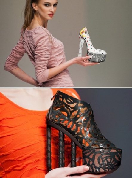 Sapatos inusitados
