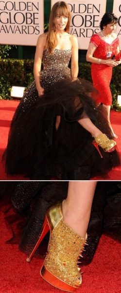 Sapatos com spikes da Louboutin