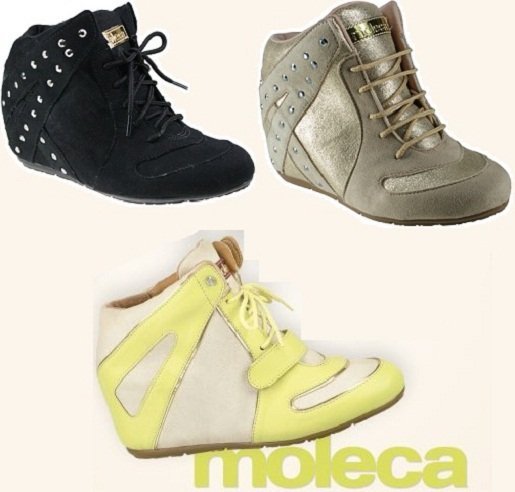 Moda 2013: sneakers Moleca