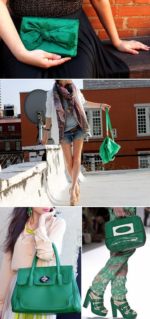 Moda bolsas 2013 - bolsa verde