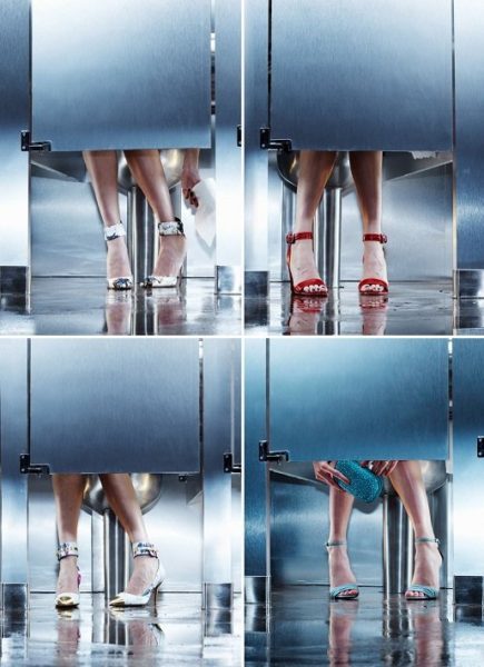 Moda sapatos - editoria "Ocupado"