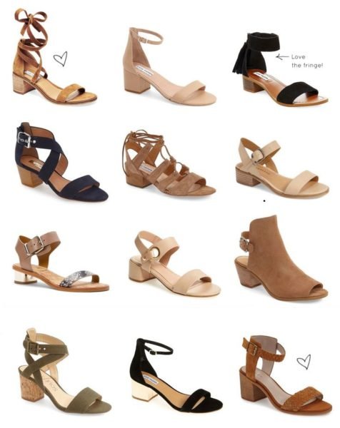 Sapatos para verão