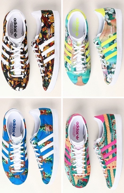 tenis florido adidas