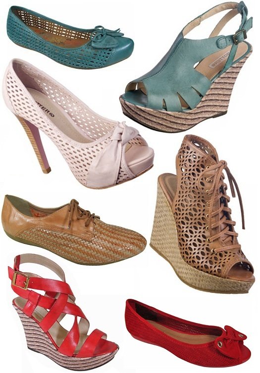 Moda primavera verão 2011-2012 Bottero: furadinho, rustíco ou moderno