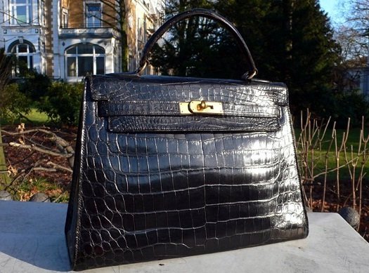 Bolsa Kelly Croco