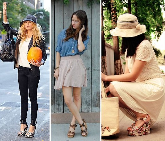 Sapato estampado: estampa, oncinha, florido