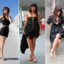 O Essencial Feminino: Sapato Nude e Vestido Preto