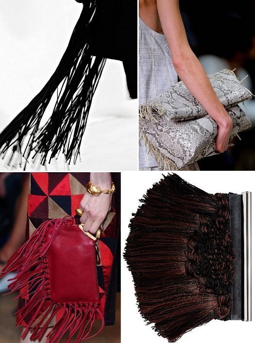 Bolsa com franjas - boho